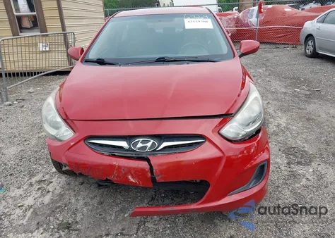 2013 Hyundai Accent Gls из США, поврежденный, VIN KMHCT4AEXDU306364